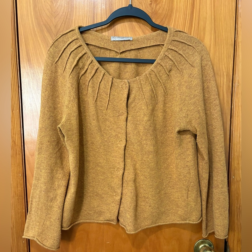 Women’s Anthropologie by Charlie & Robin Wool-Mix Vintage-Inspired Sweater